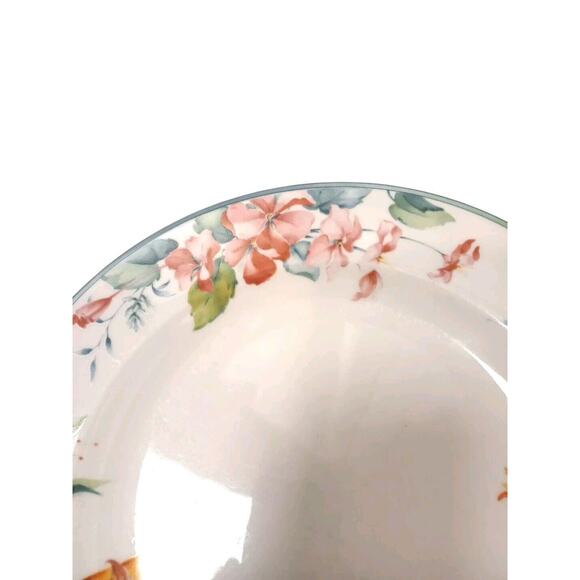 Christopher Stuart Portico 10.5 Dinner Plate Y0244 Replacement Honeysuckle FLORA - Picture 3 of 8